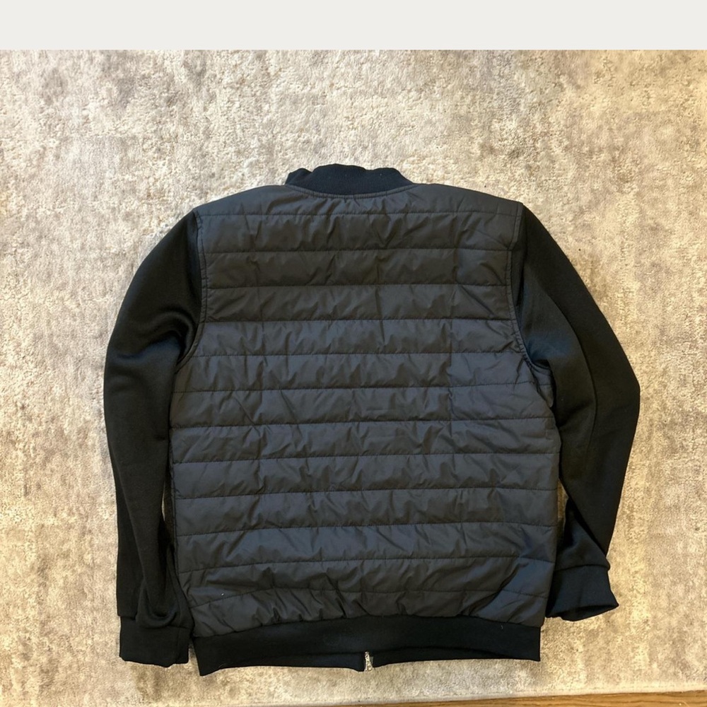 Men's Black Quilted Jacket. New without tags - Picture 4 of 4